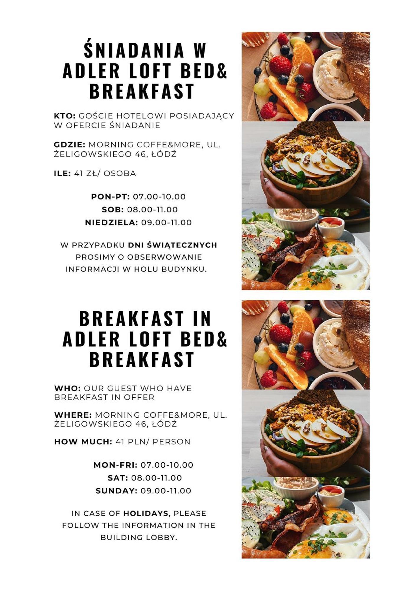 New Adler Bed & Breakfast Łódź Eksteriør billede